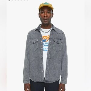 Mother Mr The City Slicker Button Down Sz M NEW